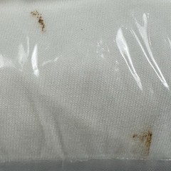 VTG Hanes T-Shirt Men M 38-40″ White 5 Pack V-Neck Tagless Cotton 777P5 NOS 2006