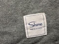 Shore Shirt Mens XL Green Long Sleeve Henley Cotton Rayon Polyester Made In USA