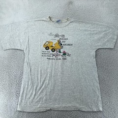 Vintage 90s San Fernando Valley Gem Fair T-Shirt L/XL Rocks to Riches California