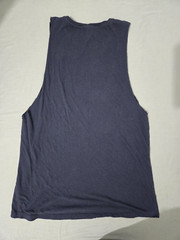 Nirvana shirt small sleveless navy blue fits like a large mens