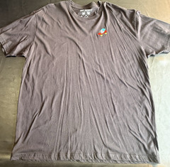 Riot Society Men’s Gray Skull Skateboard Graphic Tee Crew Neck 2XL