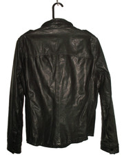 Men’s All Saints SECTION LEATHER SHIRT jacket overshirt M (ref70) £149.99!!!!!