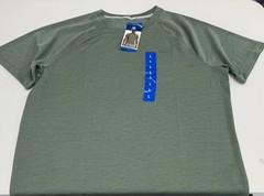 Champion Men’s Crewneck Short Sleeve Classic Tee, Green, Size L