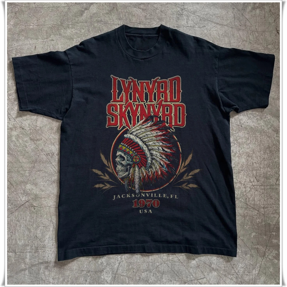 Lynyrd Skynyrd Vintage Southern Rock Graphic T-Shirt S-5XL