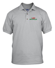 LACROSSE Embroidery Embroidered Unisex Adult Golf Polo Shirt