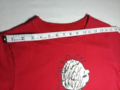 vintage red Peanut’s Pigpen T- Shirt by shanghai tang