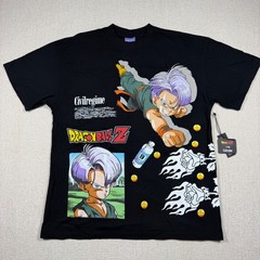 Civil Regime x Dragon Ball Z Trunks Oversized Graphic Tee Black Large Brand New