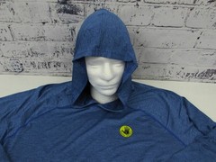 Body Glove Royal Blue Long Sleeve XL Sun Beach 50 UPF Rash Guard Hoodie T-Shirt