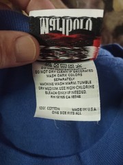 VTG Marlboro Unlimited Howling Wolf Blue Pocket T Shirt XL (OSFA)