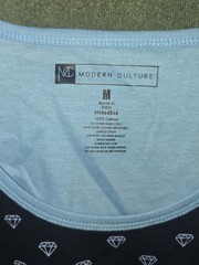 Mens Modern Culture Tank Top Soze Medium Diamond Pattern New With Tags