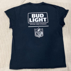 Vintage Port & Company Black NFL Leggetts Fantasy Bud Light Football Men’s L !
