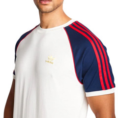 NEW MENS ADIDAS ORIGINALS 3-STRIPES CALIFORNIA TEE SHIRT ~SIZE MEDIUM #IY4865