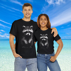 New Cute Raccoon Funny Animal T-Shirt for Gift Sizes S M L XL 2XL 3XL 4XL 5XL