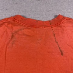 Vtg T Shirt Mens Large Amharic Ethiopian Eritrea Orange Single Stitch USA