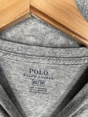 Ralph Lauren Shirt Mens XS Grey Pony Logo Preppy Soft Feel Long Sleeve Top