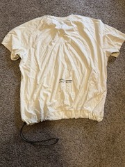 Air Jordan Mens 23 Engineered Statement SS Beige Drawstring Tee 2XL TSHIRT