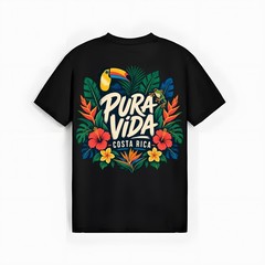 Costa Rica Toucan and Frog Performance T-Shirt