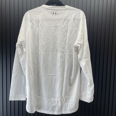 Under Armour Freedom Tech Mens XL White Long Sleeve Shirt