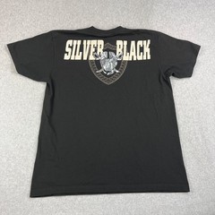 Vintage Las Vegas Raiders Shaka Wear Active T Shirt Mens XL Black Tribal Oakland