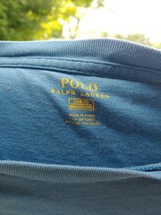 Polo Ralph Lauren Blue Teal Silver Horse T-Shirt, Men’s 2XB/2G Big and Tall