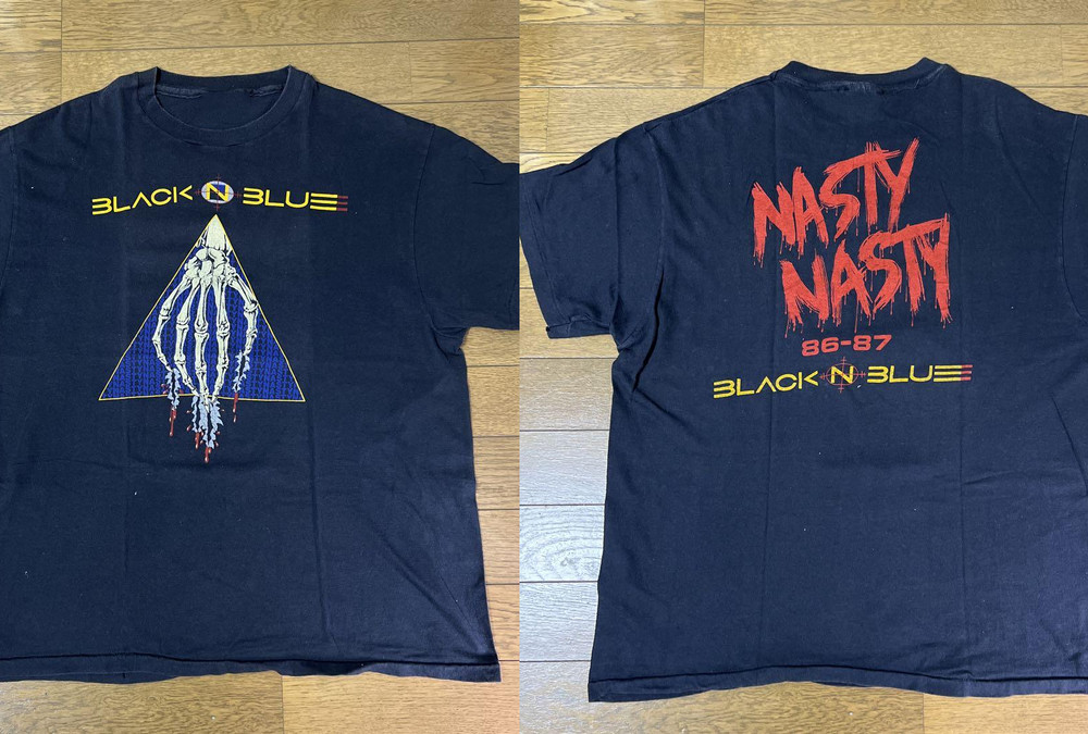 Black ‘N Blue Band Nasty Nasty 86-87 Tour T Shirt Full Size S-5XL