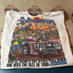 Big Johnson T-Shirt Size Extra Large XL Pullers Pull On This Tractor Vintage