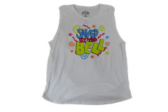 Saved By The Bell Mens White Tank Top Shirt New S, M, L, XL