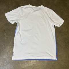 Puma BMW Motorsport T Shirt Mens M White Gradient Graphic Racing Logo Casual