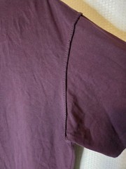 Louis Vuitton Purple LV Logo Cotton Knit Crewneck Short Sleeve T-Shirt Medium