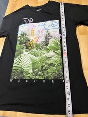 BRISCO Brands Wrecked Graffiti Tag Graphics BLACK T-Shirt – Unisex/Men’s M NEW