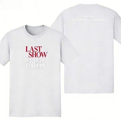 The Last Show T-Shirt Double Sided Print Graphic Tee Men Women NEW