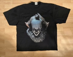 IT Pennywise Horror Vintage Style Halloween Movie Promo T-Shirt XL