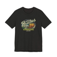 Vintage Peaches Record & Tapes Store Logo Unisex Jersey Short Sleeve T-Shirt