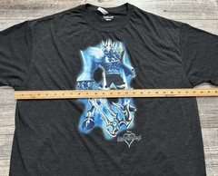 Disney Kingdom Hearts Game No Heart Shirt Mens 2XL Gray Square Enix Short Sleeve