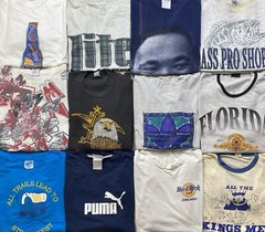 Vintage Graphic shirts Promo Funny Cartoons Sport Destinations Lot Of 20 Mix Szs