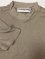 Vintage Jhane Barnes Shirt Men Small Oversized Silk Waffle-Knit Stretch Minimal