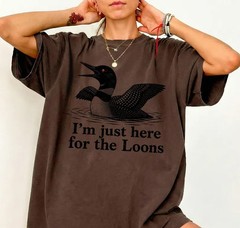 Funny Loon Bird Lover Graphic Comfort Tee