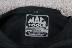 Mac Tools Black 2XL Graphic Print Thermal Henley Vintage Pull Over Mechanic