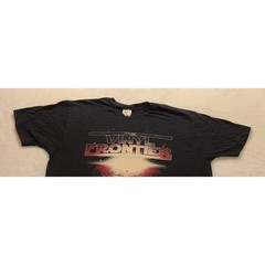 Bay Island Sportswear The Vinyl Men’s Graphic T-Shirt Black XL Space Record