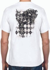 Adult DryBlend® T-Shirt – (ANGEL GUARD – GOTHIC)