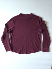 American Eagle Thermal Waffle Preppy Super Soft Graphic Shirt Mens Sz M