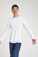 AWDis Just Ts & Polos Tri-Blend T-Shirt Long Sleeve JT002 – Men’s Fitted Casual