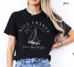 Nice France T-Shirt Travel Gift for France Lovers Souvenir Tee