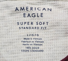 American Eagle super soft long sleeve multi-colored casual men Large shirt