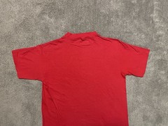 Vintage 80s Ralph Steadman T Shirt Mens L Red USA Single Stitch Gonzo RARE