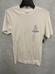 Rip Curl NWT Cruzin Heritage Tee Off White Short Sleeve Adult Size Small Slim