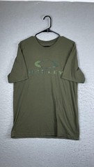 Oakley Shirt Mens Large Green Hydrolix Camo Logo Graphic Tee Outdoor Sports