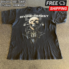 Trend Divine Heresy Band Black Color 1side T-Shirt Unisex PP943