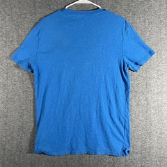 American Eagle Outfitters Shirt Mens Medium Blue Eagle Logo Applique Y2K Surf