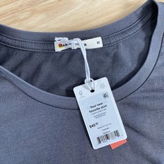 Marine Layer Shirt Men’s Medium Short Sleeve Signature Crew Tee Asphalt Gray NWT
